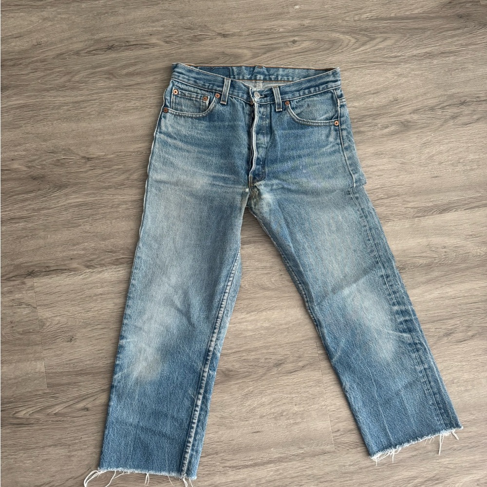 Levi's Blue Straight Jeans with Classic Fit